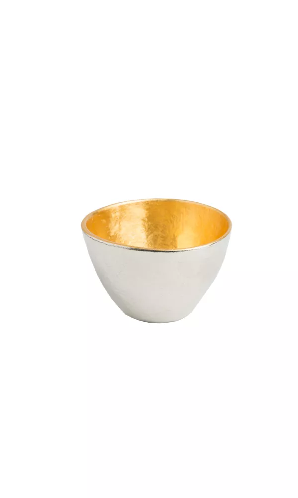 Gold Tin Sake Cup