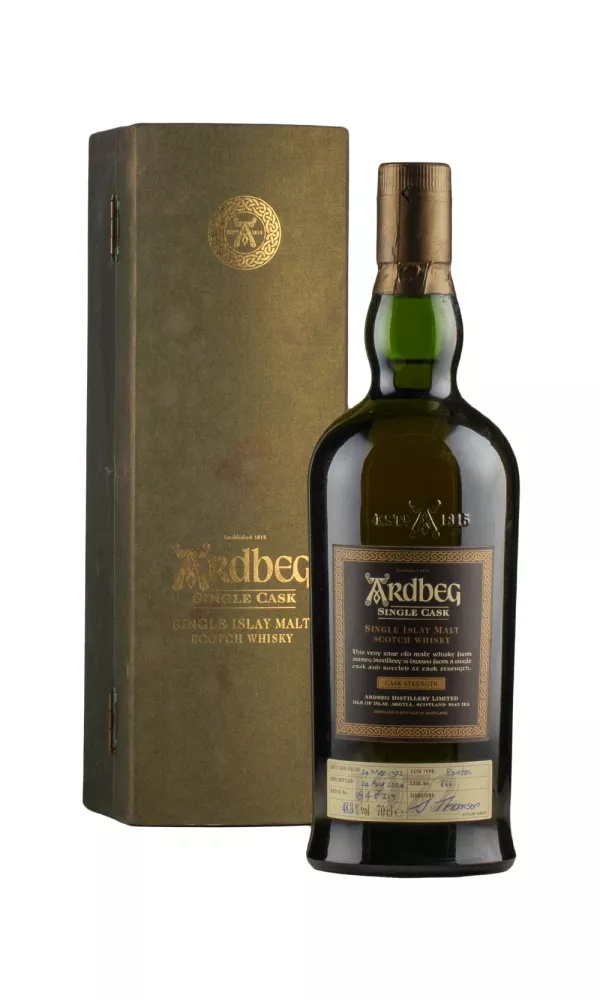 Ardbeg 32 Year Old Single Cask 866 Oddbins Bottling 1972