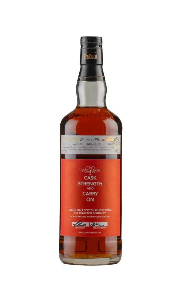 Benriach 16 Year Old `Cask Strength and Carry On` 1996