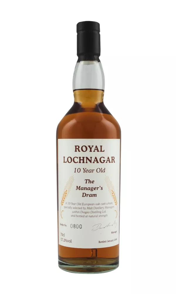 Royal Lochnagar 10 Year Old Manager`s Dram