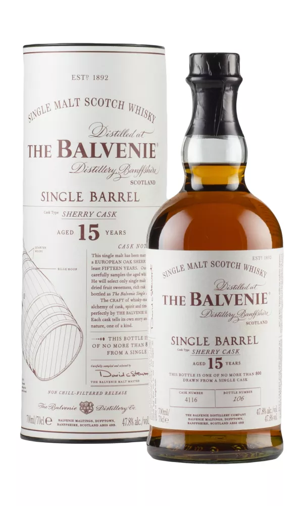 Balvenie 15 Year Old Single Barrel Sherry Cask