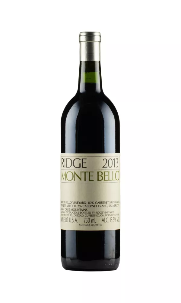 Ridge Monte Bello Cabernet Sauvignon 2013