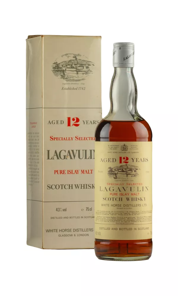 Lagavulin 12 Year Old White Horse Distillers c. 1970s