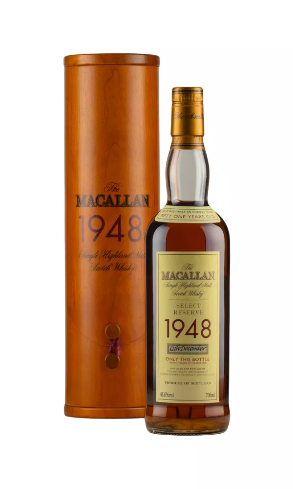 Macallan 51 Year Old Select Reserve 1948