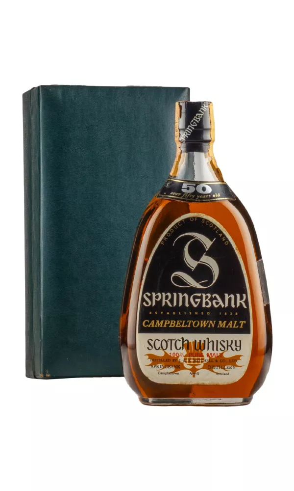Springbank 50 Year Old Oval Bottle 1919