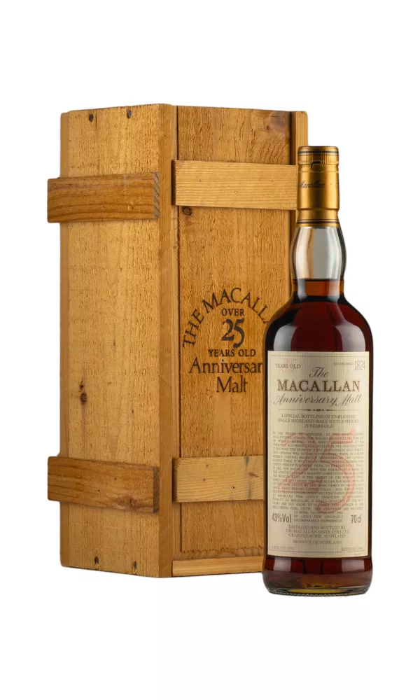 Macallan 25 Year Old Anniversary Malt 1972