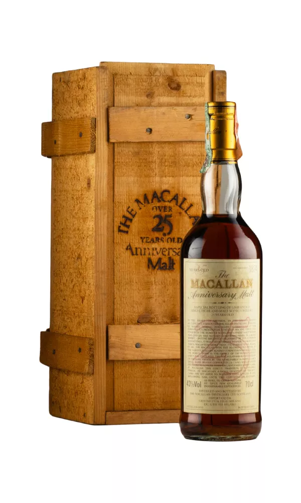 Macallan 25 Year Old Anniversary Malt 1970