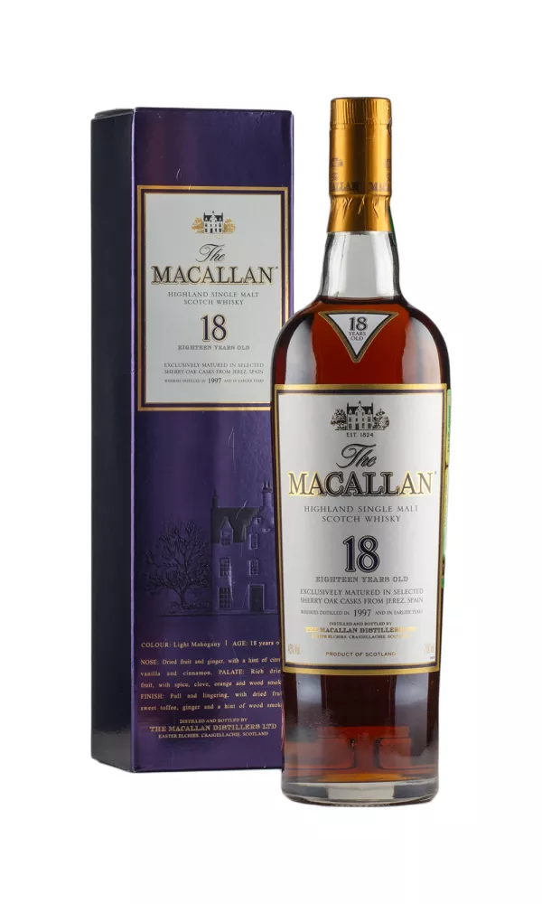 Macallan 18 Year Old Sherry Oak 1997