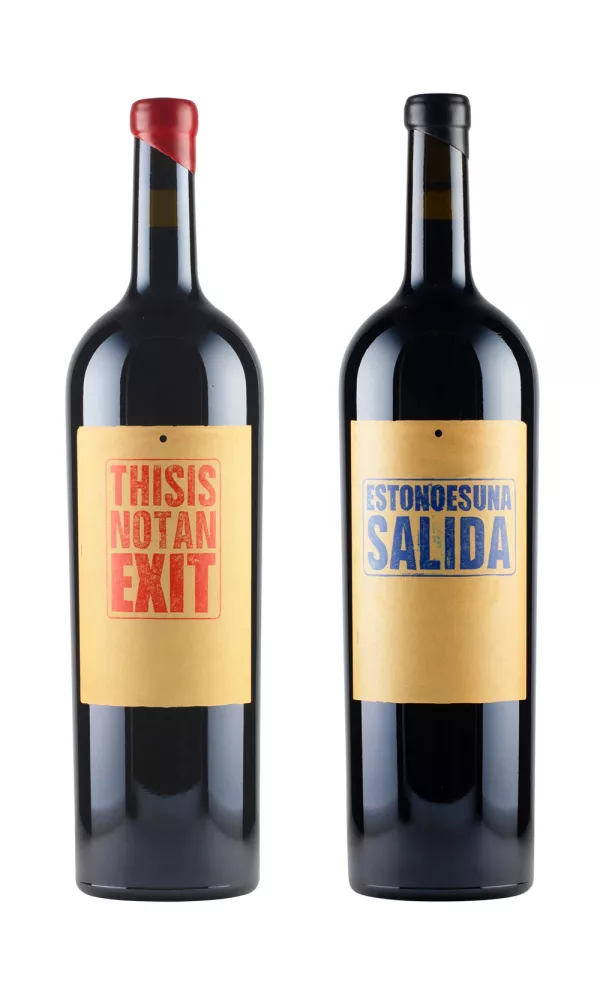 Sine Qua Non This Is Not An Exit 300cl Set (1 x Syrah, 1 x Grenache) 2009