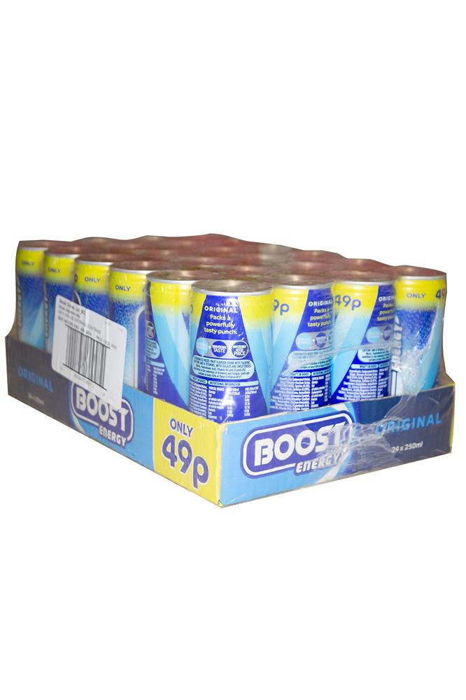 BOOST ENERGY DRINKS 250ML