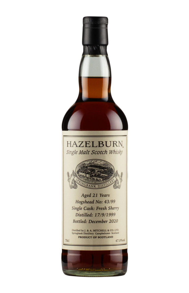 Hazelburn 21 Year Old Private Sherry Cask 43 1999