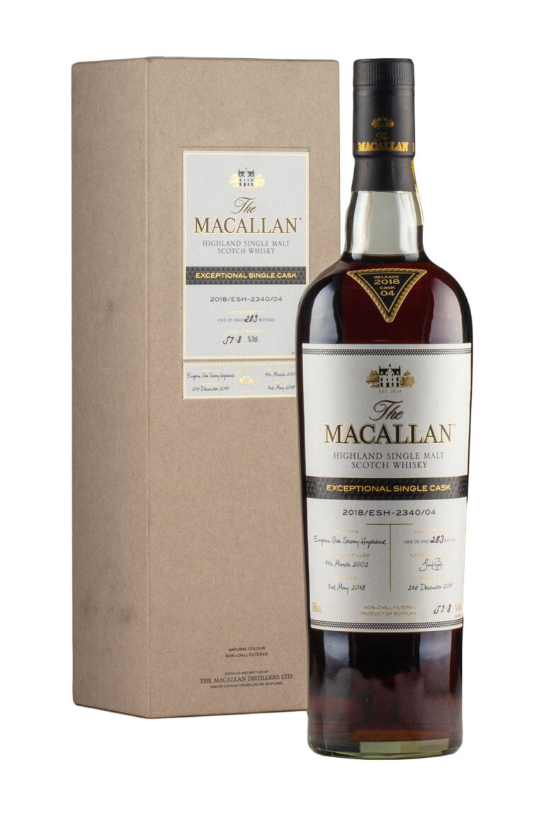 Macallan 16 Year Old Exceptional Single Cask Sherry Hogshead ESH-2340/04 (Bottled 2018) 2002 Macallan 16 Year Old Exceptional Single Cask Sherry Hogshead ESH-2340/04 (Bottled 2018) 2002