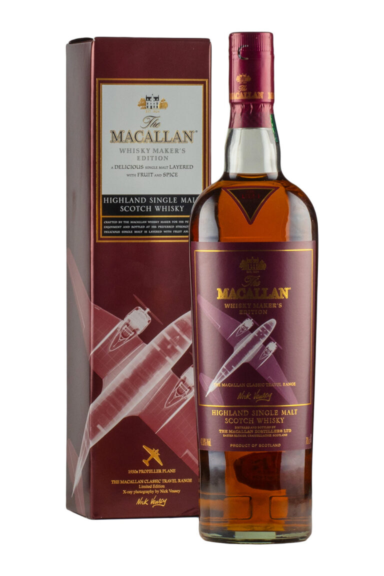 Macallan Whisky Maker`s Edition 1930s Propeller Plane / Nick Veasey Classic Travel Macallan Whisky Maker`s Edition 1930s Propeller Plane / Nick Veasey Classic Travel