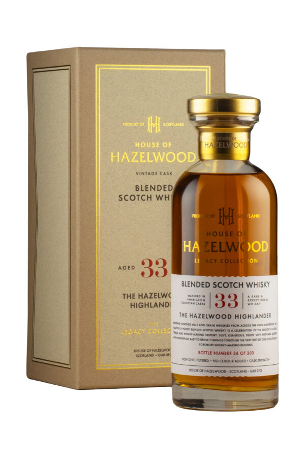 Hazelwood Highlander 33 Year Old House of Hazelwood Legacy Collection Hazelwood Highlander 33 Year Old House of Hazelwood Legacy Collection