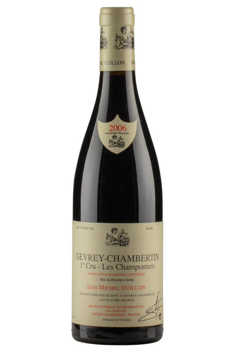 Gevrey Chambertin Les Champonnets Jean Michel Guillon 2006 Gevrey Chambertin Les Champonnets Jean Michel Guillon 2006