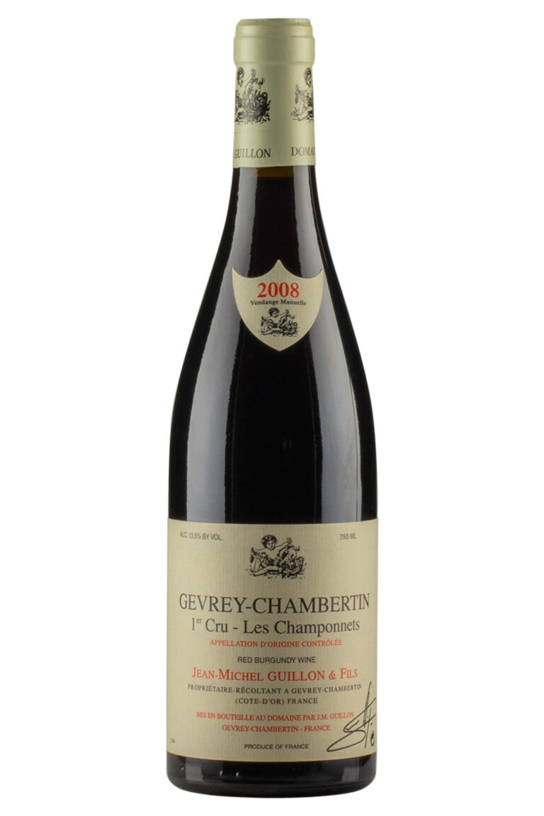 Gevrey Chambertin Les Champonnets Jean Michel Guillon 2008 Gevrey Chambertin Les Champonnets Jean Michel Guillon 2008
