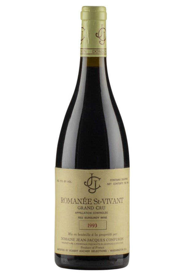 Romanee St Vivant Jean-Jacques Confuron 1993 Romanee St Vivant Jean-Jacques Confuron 1993
