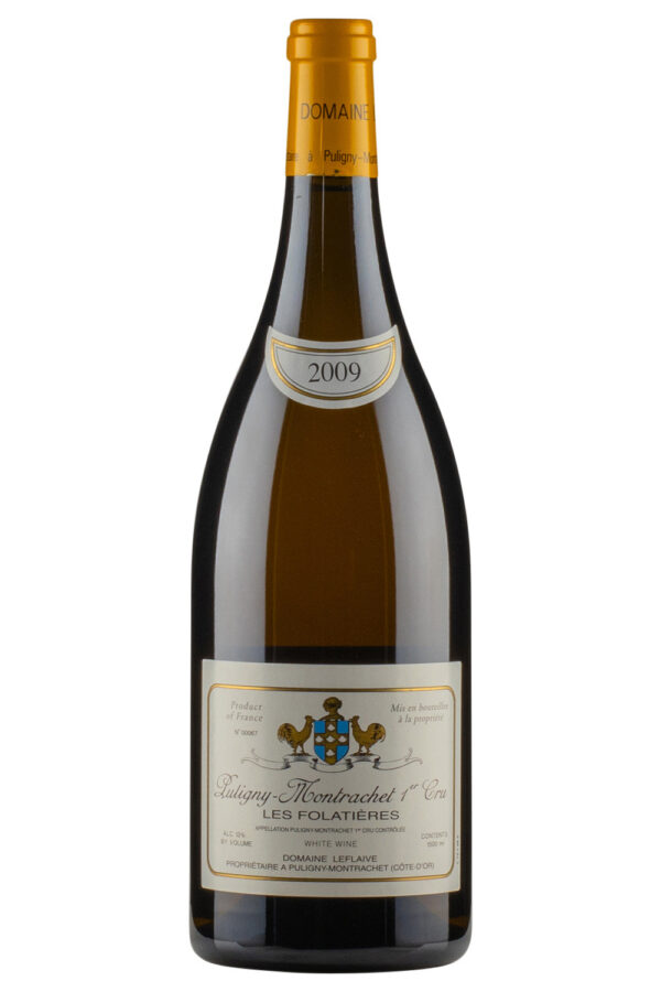 Puligny Montrachet Les Folatieres Domaine Leflaive Magnum 2009 Puligny Montrachet Les Folatieres Domaine Leflaive Magnum 2009