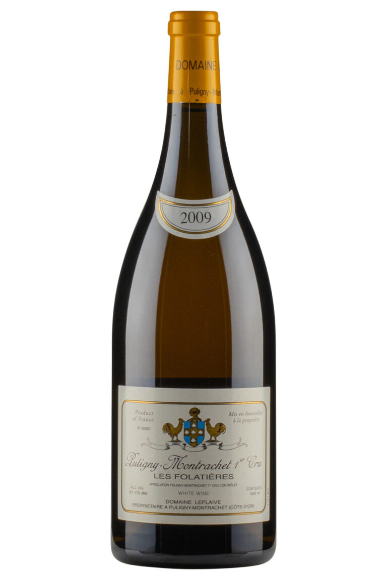 Puligny Montrachet Les Folatieres Domaine Leflaive Magnum 2009 Puligny Montrachet Les Folatieres Domaine Leflaive Magnum 2009