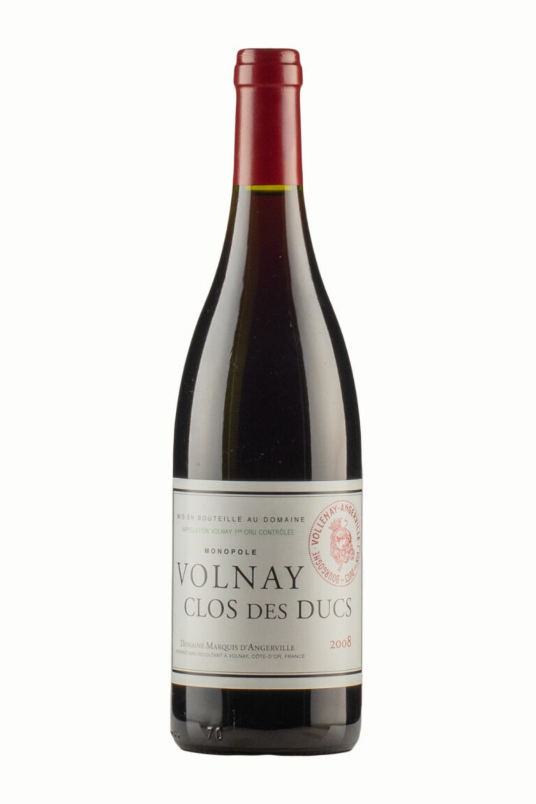 Volnay Clos des Ducs Marquis d`Angerville 2008 Volnay Clos des Ducs Marquis d`Angerville 2008