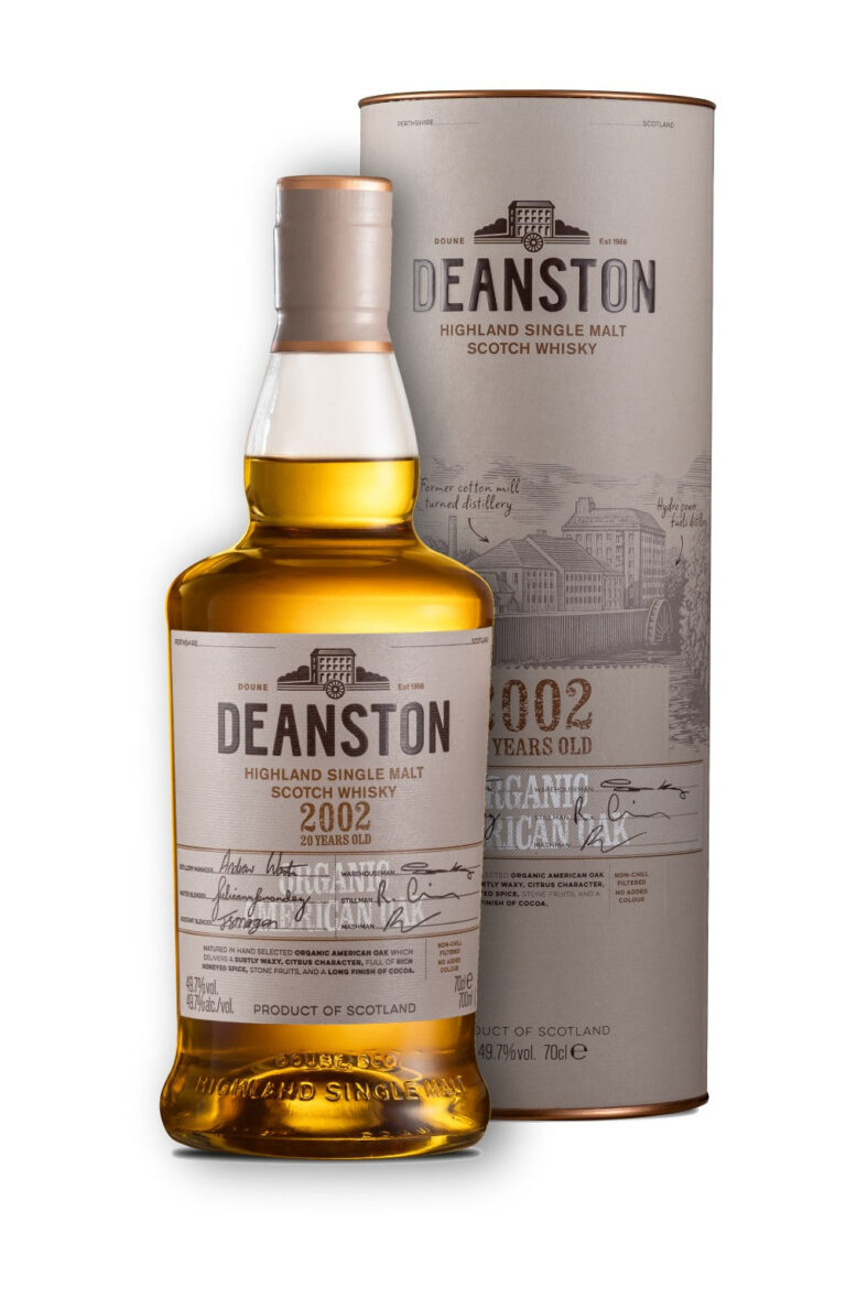 Deanston 20 Year Old Organic American Oak 2002 Deanston 20 Year Old Organic American Oak 2002