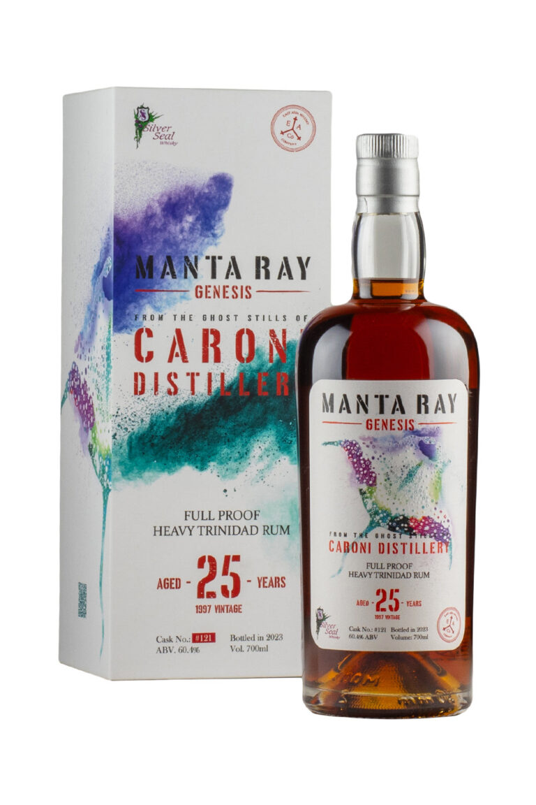 Caroni 25 Year Old Manta Ray Genesis Silver Seal 1997 Caroni 25 Year Old Manta Ray Genesis Silver Seal 1997
