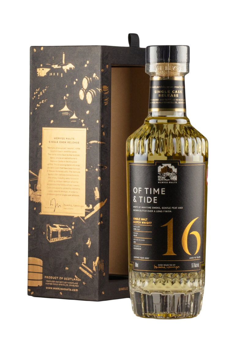 Caol Ila 16 Year Old Of Time and Tide Wemyss Malts 2007 Caol Ila 16 Year Old Of Time and Tide Wemyss Malts 2007
