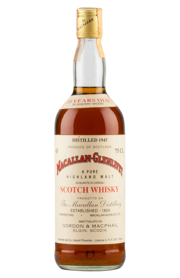 Macallan 33 Year Old Gordon & MacPhail 1945 Macallan 33 Year Old Gordon & MacPhail 1945