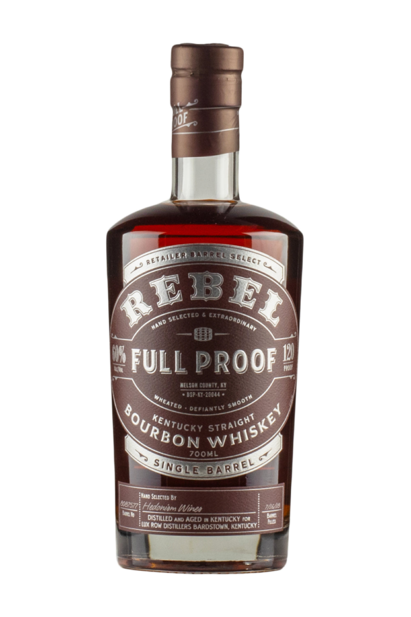 Rebel Full Proof Single Barrel Bourbon (Exclusive to Hedonism Wines) Rebel Full Proof Single Barrel Bourbon (Exclusive to Hedonism Wines)