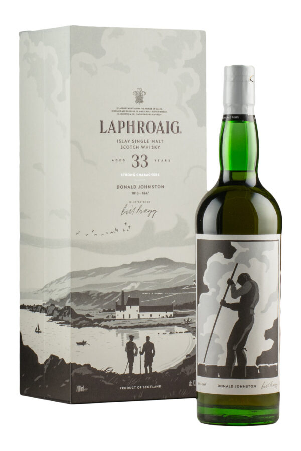 Laphroaig 33 Year Old Strong Characters. Donald Johnston Laphroaig 33 Year Old Strong Characters. Donald Johnston