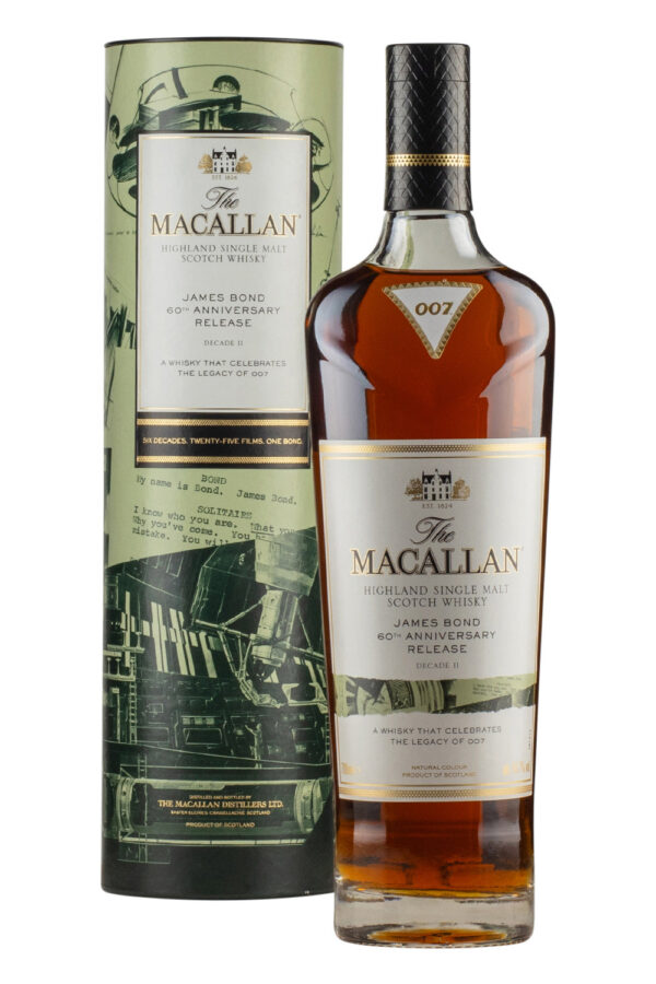 Macallan James Bond 60th Anniversary Release Decade II Macallan James Bond 60th Anniversary Release Decade II