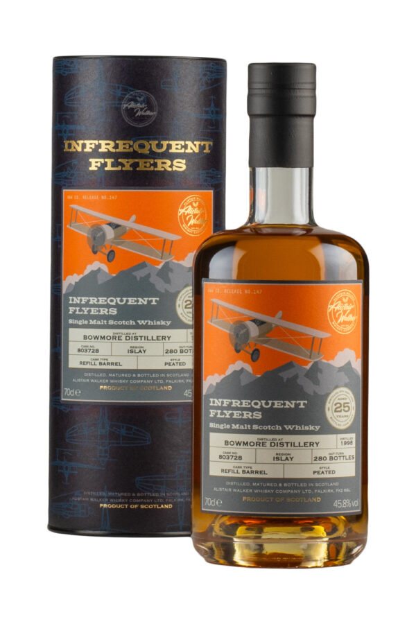 Bowmore 25 Year Old Infrequent Flyers Batch 16 1998 Bowmore 25 Year Old Infrequent Flyers Batch 16 1998