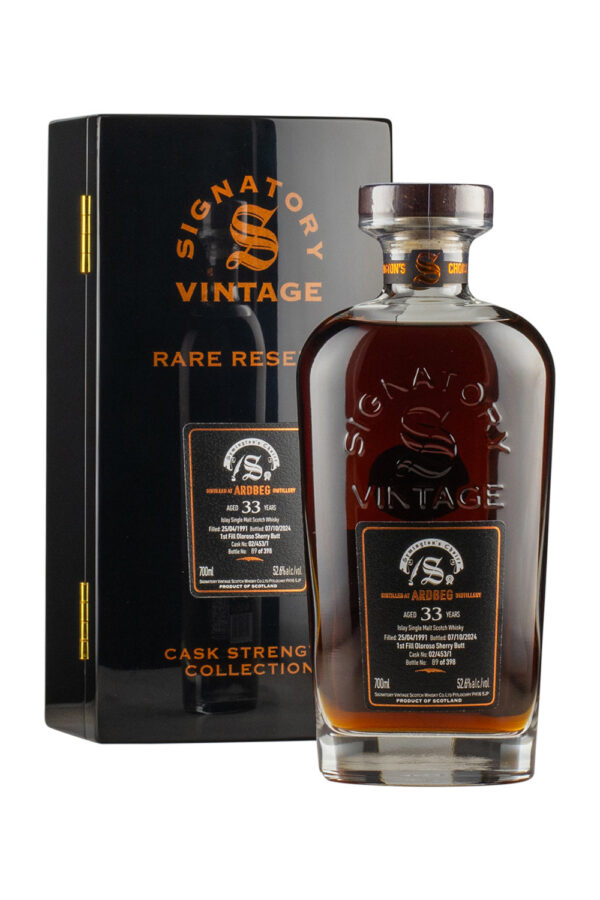 Ardbeg 33 Year Old Symington`s Choice Signatory 1991 Ardbeg 33 Year Old Symington`s Choice Signatory 1991