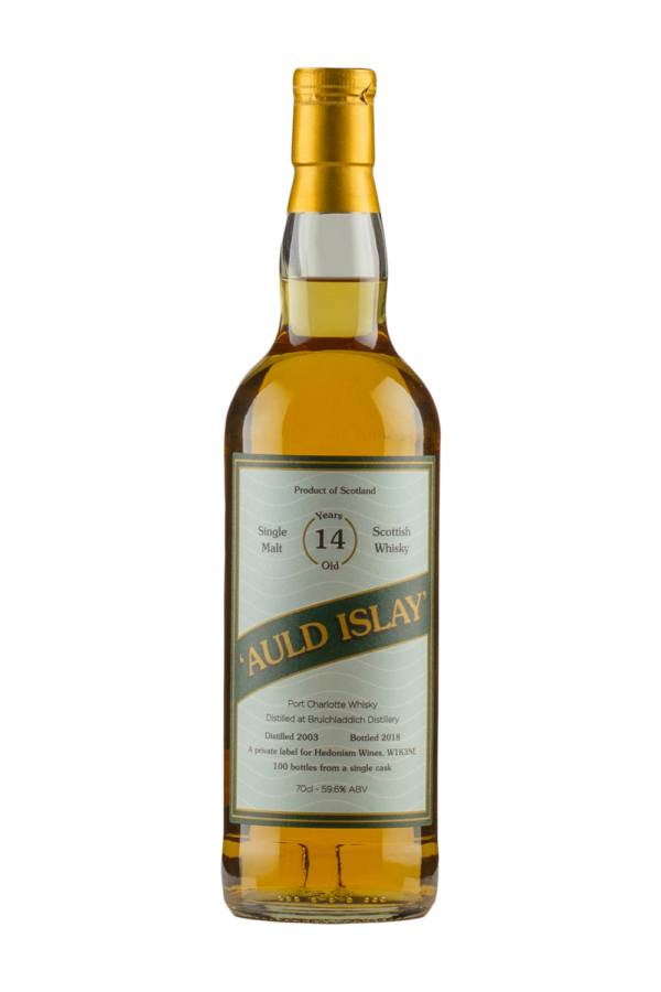 Port Charlotte 14 Year Old `Auld Islay` Single Barrel (Exclusive to Hedonism Wines) 2003 Port Charlotte 14 Year Old `Auld Islay` Single Barrel (Exclusive to Hedonism Wines) 2003