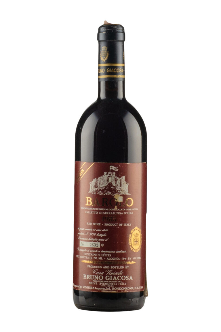 Barolo Falletto Riserva Giacosa 1985 Barolo Falletto Riserva Giacosa 1985