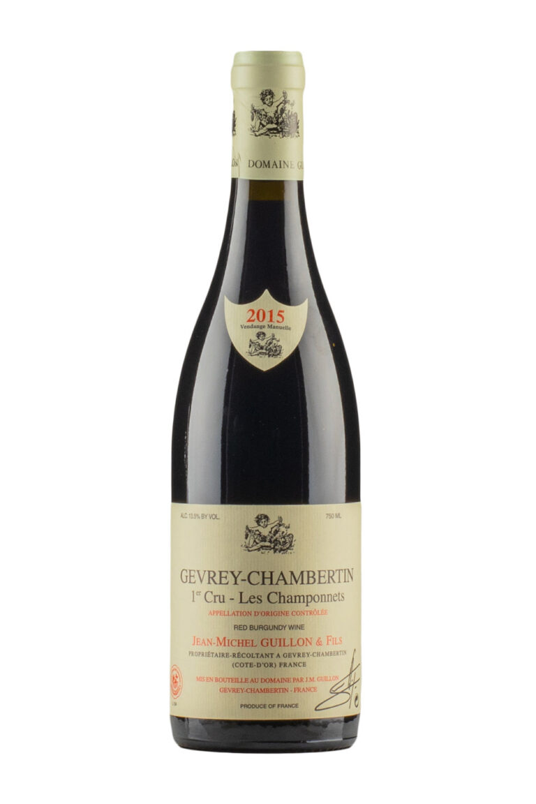 Gevrey Chambertin Les Champonnets Jean Michel Guillon 2015 Gevrey Chambertin Les Champonnets Jean Michel Guillon 2015