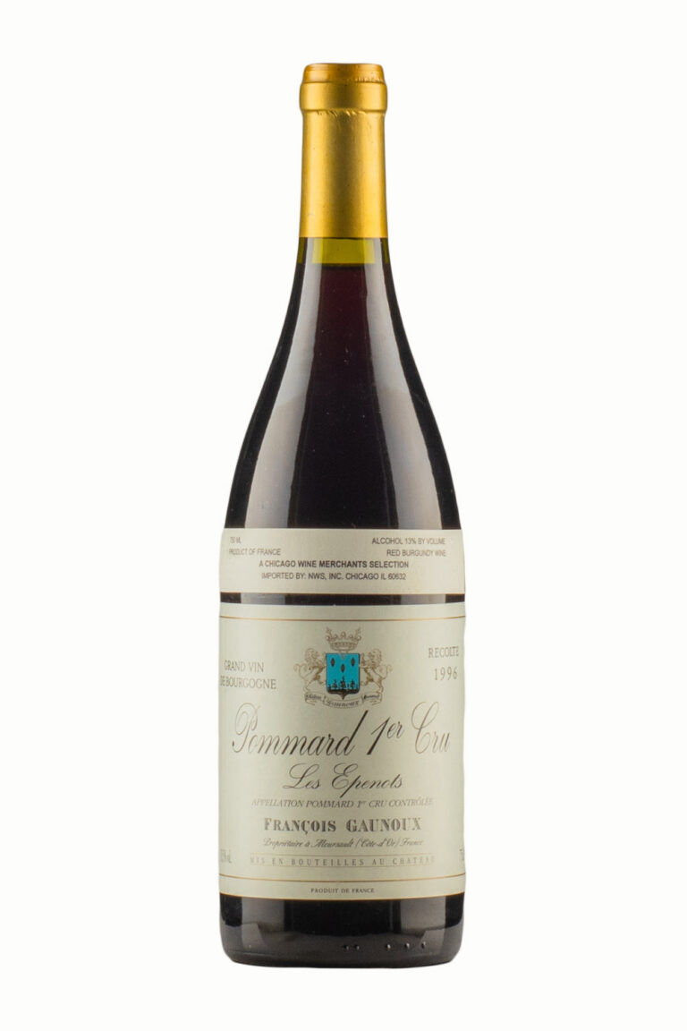 Pommard Les Epenots Francois Gaunoux 1996 Pommard Les Epenots Francois Gaunoux 1996