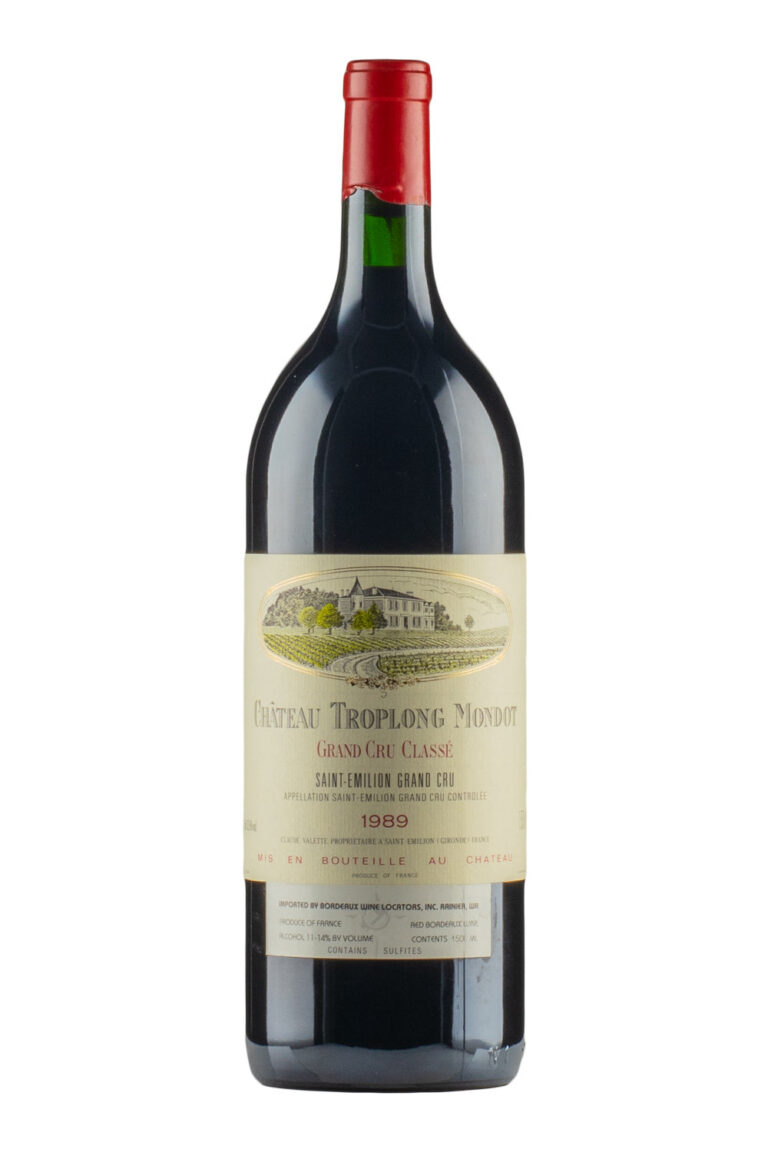 Troplong Mondot Magnum 1989 Troplong Mondot Magnum 1989