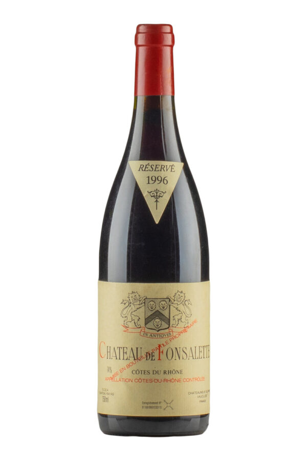 Cotes du Rhone Chateau de Fonsalette 1996 Cotes du Rhone Chateau de Fonsalette 1996