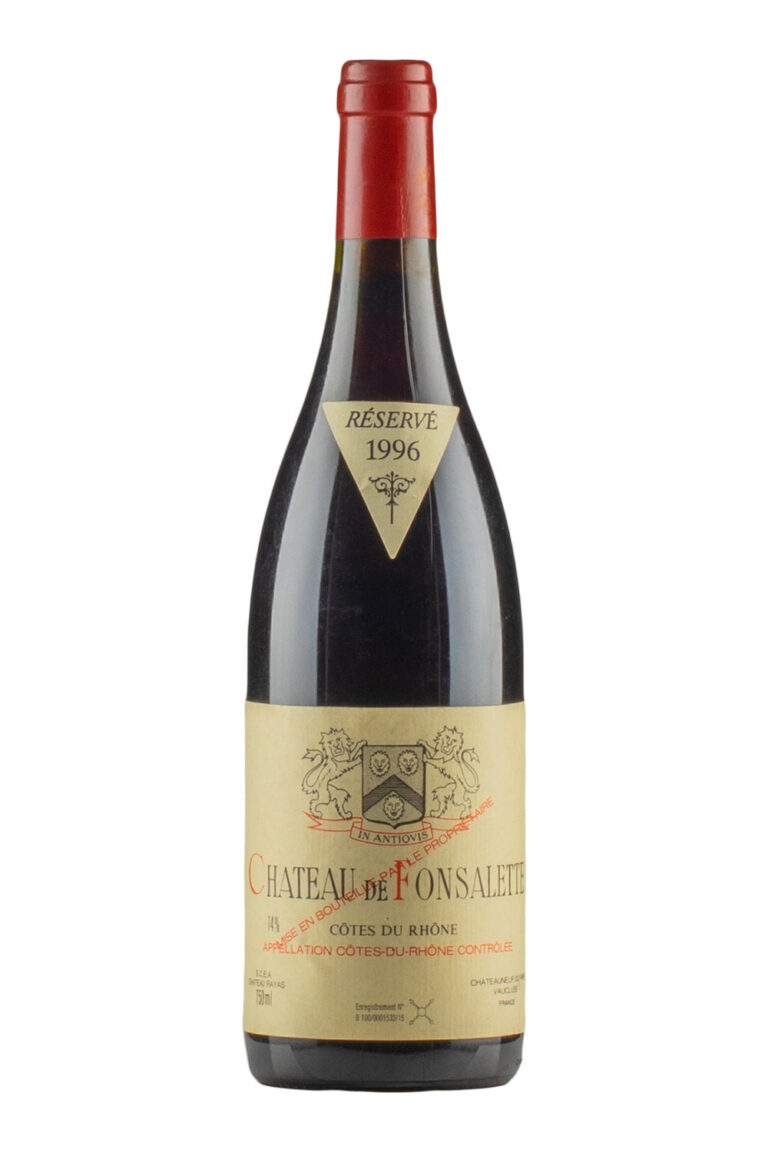 Cotes du Rhone Chateau de Fonsalette 1996