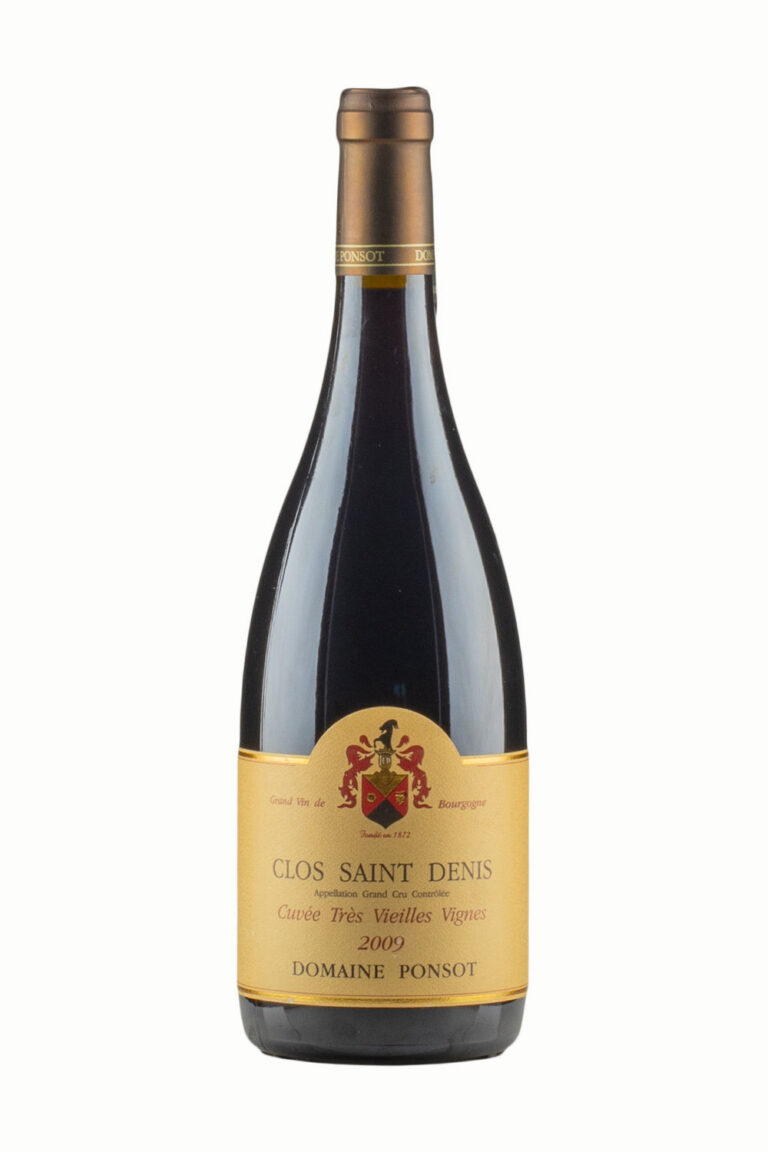 Clos St Denis Cuvee Tres Vieilles Vignes Ponsot 2009 Clos St Denis Cuvee Tres Vieilles Vignes Ponsot 2009