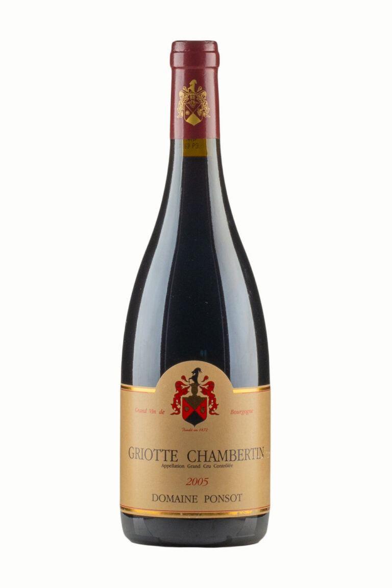 Griotte Chambertin Domaine Ponsot 2005