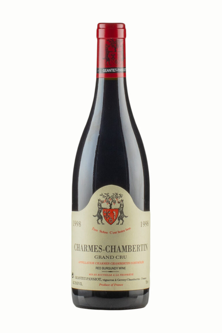 Charmes Chambertin Geantet Pansiot 1998 Charmes Chambertin Geantet Pansiot 1998