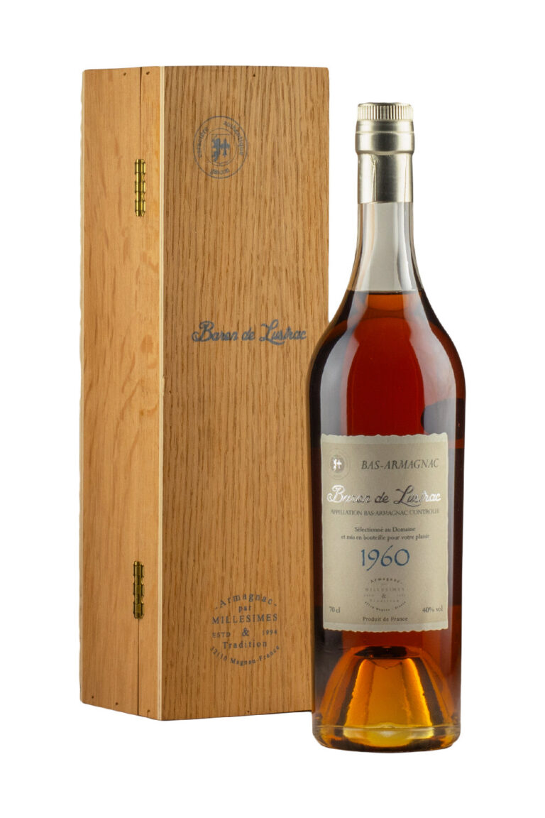 Baron de Lustrac Vintage Armagnac 1960 Baron de Lustrac Vintage Armagnac 1960