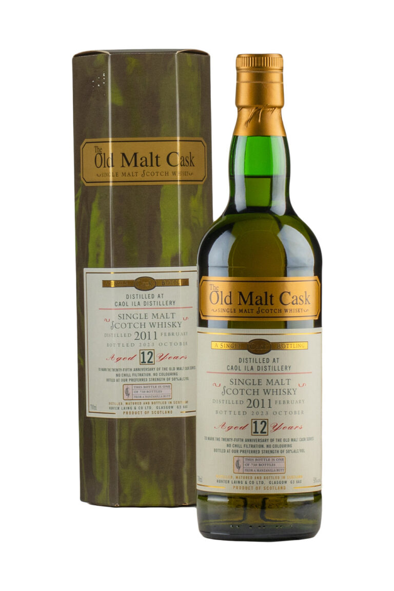 Caol Ila 12 Year Old Old Malt Cask 25th Anniversary Hunter Laing 2011 Caol Ila 12 Year Old Old Malt Cask 25th Anniversary Hunter Laing 2011