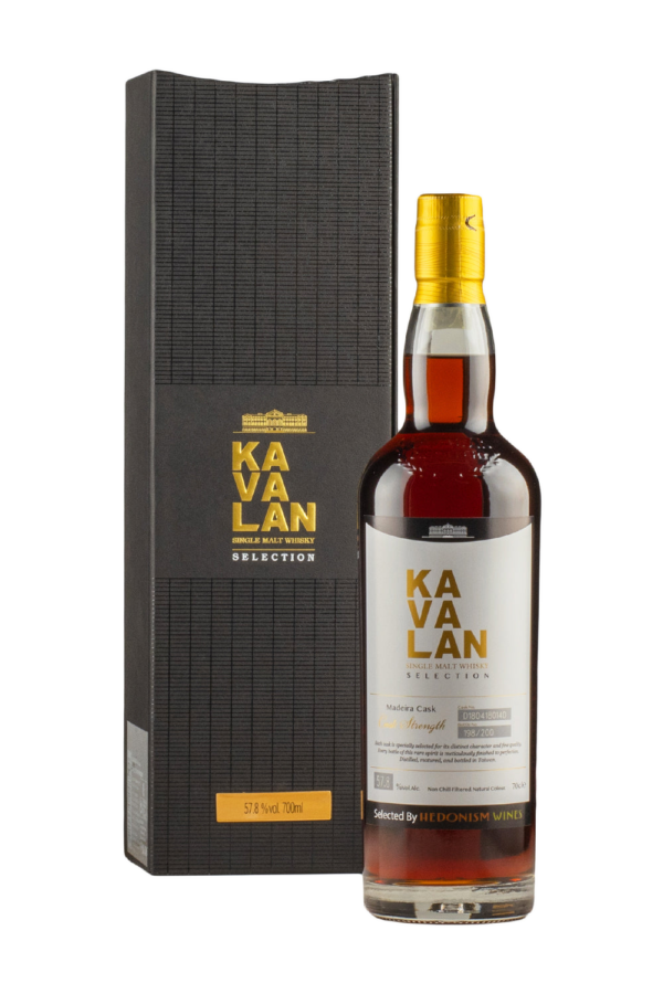 Kavalan Single Cask Madeira (Exclusive to Hedonism Wines) 2018 Kavalan Single Cask Madeira (Exclusive to Hedonism Wines) 2018