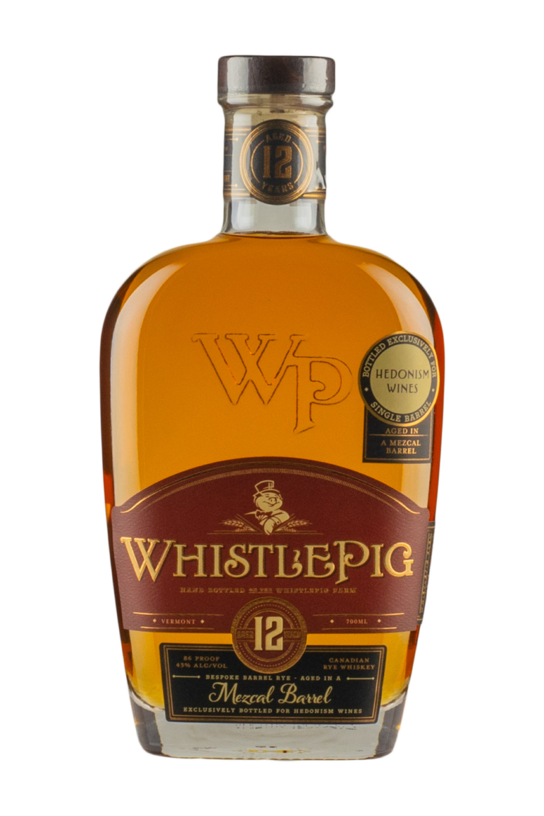 WhistlePig 12 Year Old Rye Mezcal Matured (Exclusive to Hedonism Wines)