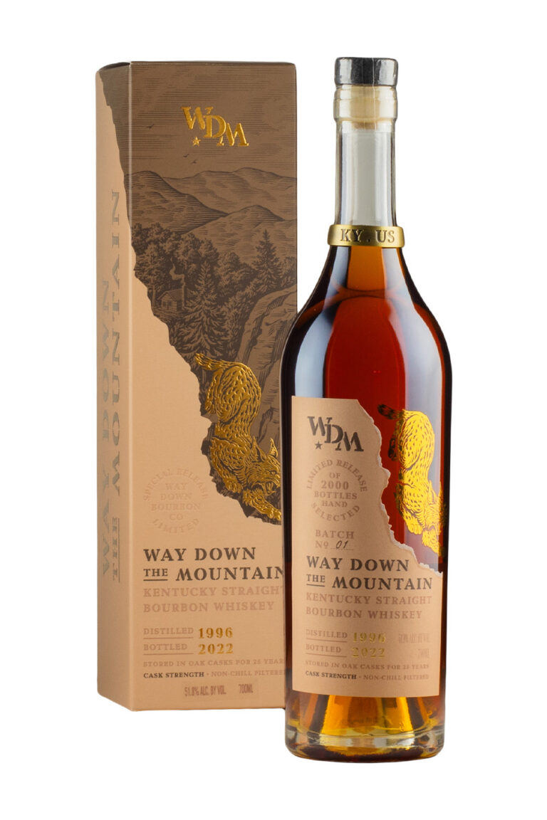 Way Down The Mountain 25 Year Old Bourbon Batch 1 1996