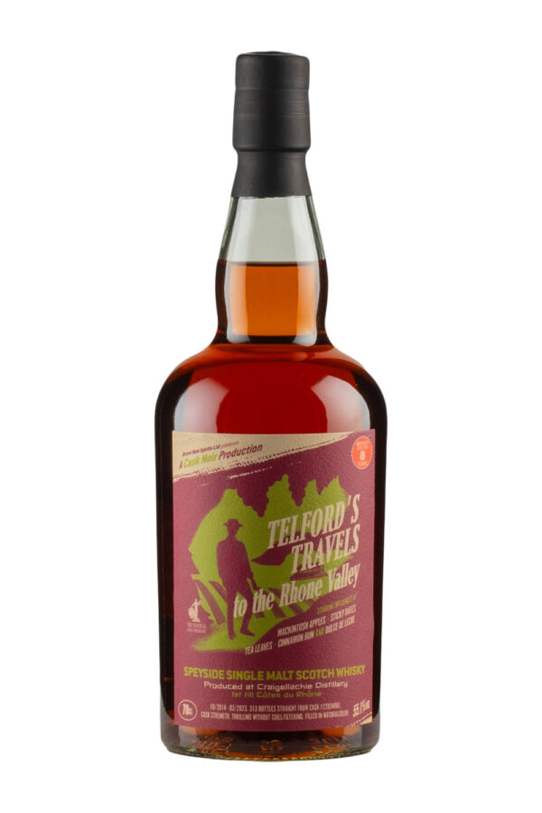 Craigellachie 8 Year Old Telford`s Travels To The Rhone Valley Cask Noir Craigellachie 8 Year Old Telford`s Travels To The Rhone Valley Cask Noir