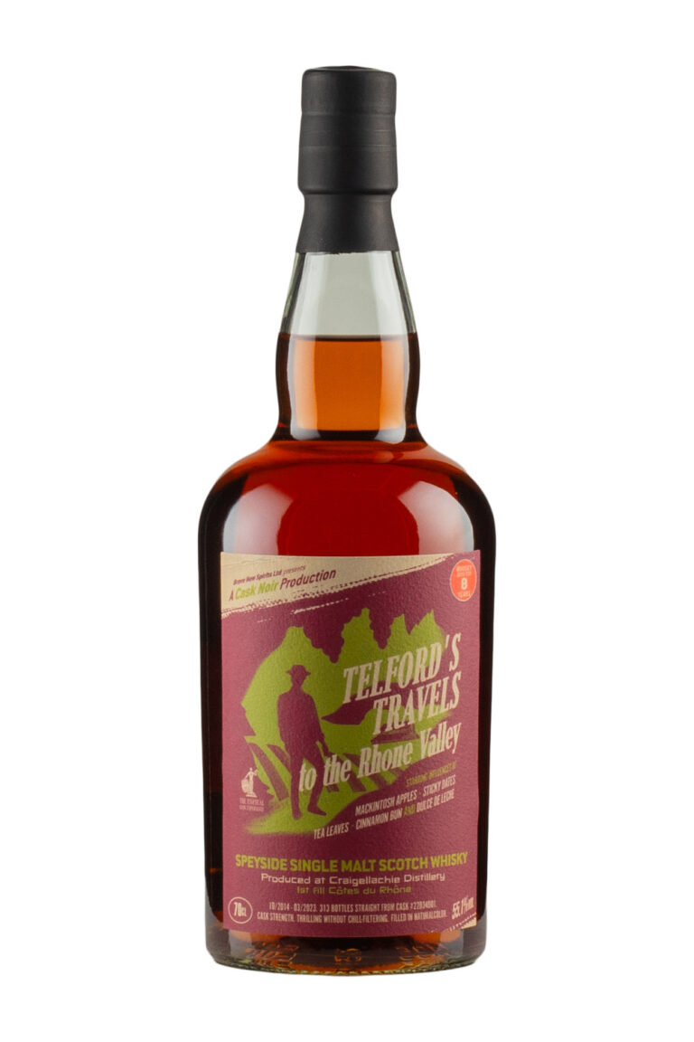 Craigellachie 8 Year Old Telford`s Travels To The Rhone Valley Cask Noir Craigellachie 8 Year Old Telford`s Travels To The Rhone Valley Cask Noir